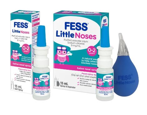 1) Fess Little Noses Spray with Aspirator